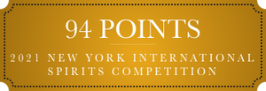 94 points 2021 new york international spirits competition