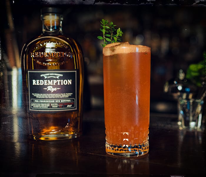 How to Make a Ryem Thyme Cocktail Redemption Whiskey